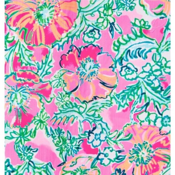 Lilly Pulitzer NWT Ashler Stretch Maxi Dress Soliel Pink Perfect Poppy Size 6 - Picture 8 of 15